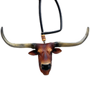 LongHorn Texas Cabeça De Boi Para Retrovisor Pintura Fosca