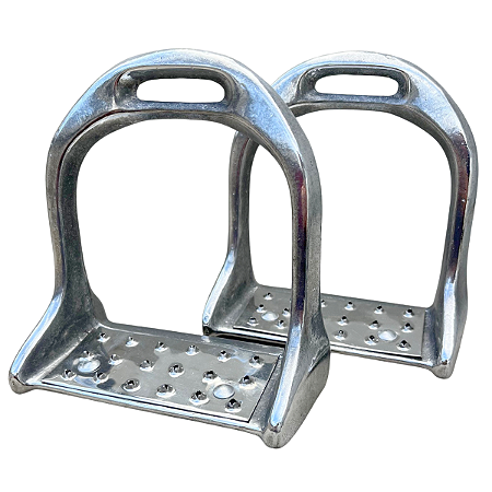 Estribo Premium de Alumínio Polido