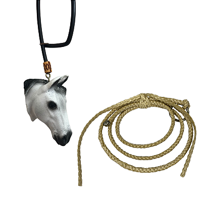 Enfeite De Retrovisor Country Formato De Mula + Mini Laço